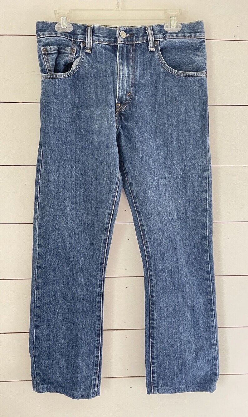 Levi's 517 Men's Blue Denim Jeans Size 31/34 Actual 31x29